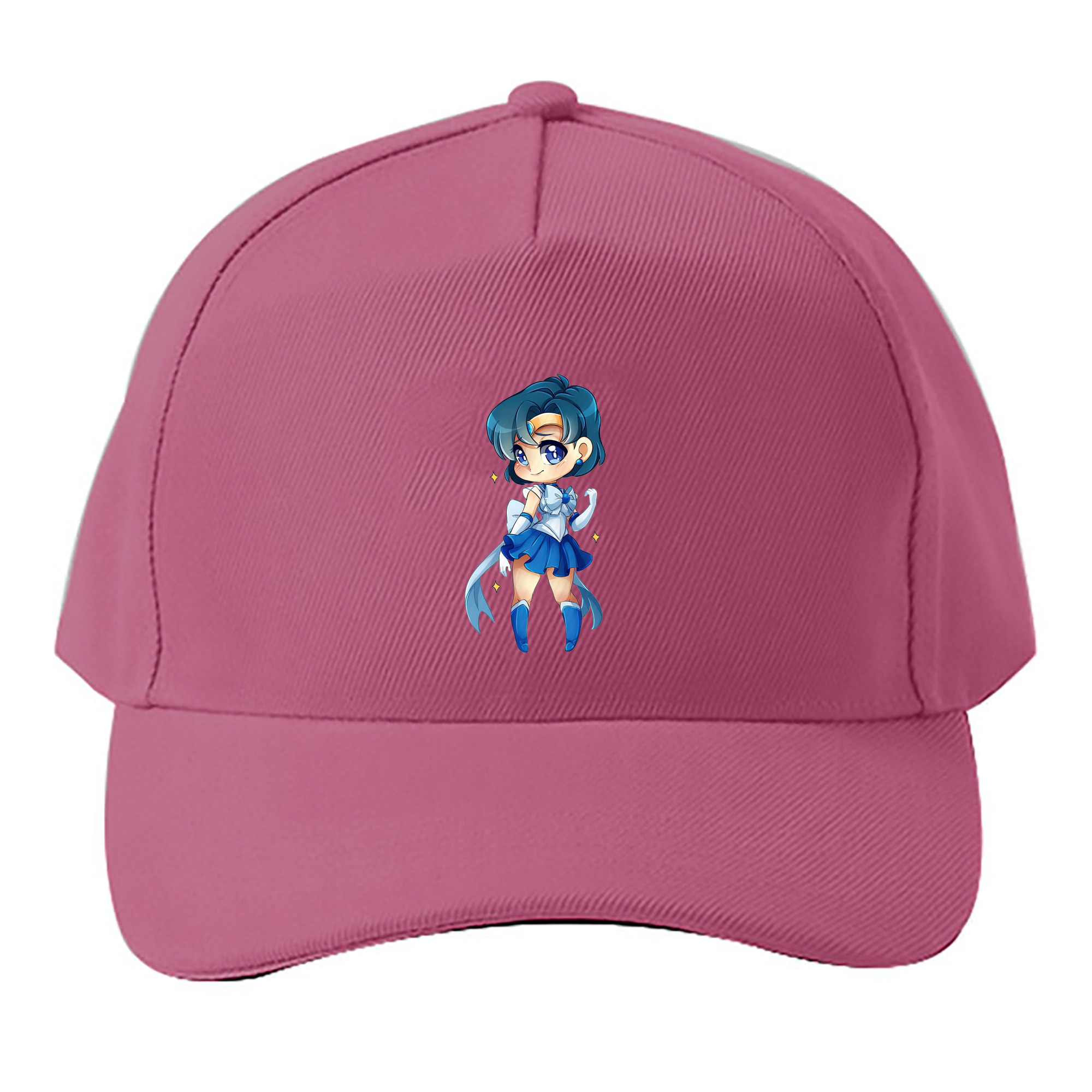 （画像用） 美少女戦士セーラームーン 水野 亜美 みずの あみ Sailor Moon Mizuno Ami ベースボールキャップ 綿100％ 男女兼用 帽子 スポーツ